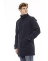 Long Jacket with External Welt Pockets and Front Closure L Men