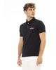 Embroidered Logo Polo Shirt with Short Sleeves L Men