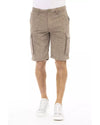 Cargo Shorts with Front Zipper and Button Closure Multiple Pockets W30 US Men