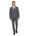 Classic Navy Suit with Two Buttons - Drop 7 Fit 52 IT Men