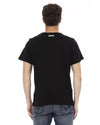 Front Print T-Shirt M Men