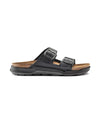 Classic Leather Sandals with Adjustable Buckles - 39 EU