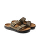 Classic Leather Sandals with Adjustable Buckles - 40 EU