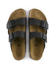 Classic 2-Strap Sandals with Suede Footbed Lining - 40 EU