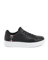 Synthetic Leather Rubber Sole Sneaker - 44 EU