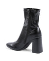 Synthetic Leather Ankle Boots with 9cm Heel - 36 EU