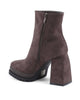 Fabric Ankle Boot with 10cm Heel - 40 EU