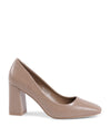 Synthetic Leather Pump with 8 cm Heel - 38 EU