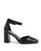 Ankle Strap Pump with 7cm Heel - 36 EU