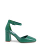 Ankle Strap Pump with 7cm Heel - 40 EU