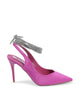 Fuxia Fabric Pump with 9 cm Heel - 36 EU