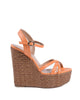 Intertwining Strap Platform Sandals - 37 EU