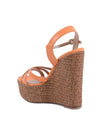 Intertwining Strap Platform Sandals - 39 EU