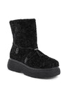 Modern Shearling Ankle Boot with Rubber Soles - 36 EU