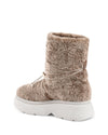 Faux Shearling Short Platform Boot - 36 EU