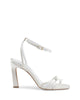 Satin High Heel Sandal - 38 EU