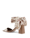 Silk Heeled Sandal - 35 EU