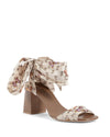 Silk Heeled Sandal - 36 EU