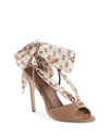 Silk Printed Stiletto Heel - 36 EU