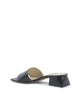 Leather Sandals with 4cm Heel - 41 EU