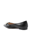 Capretto Leather Ballerina Flat - 35 EU