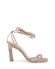 High Heel Sandals with Ankle Laces - 395 EU