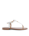 Leather Low Heel Sandals - 375 EU