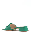 Leather Logo Mule Sandals - 39 EU