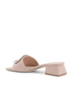 Logo Leather Mule Sandals - 375 EU