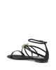 Satin Ankle-Strap Sandal with Swarovski Bow - 375 EU