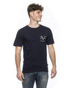 Navy  Cotton T-Shirt - 2XL