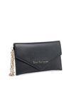 Leather Logo Clutch Bag - One Size