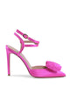 Dazzling Satin Evening Sandals - 38 EU