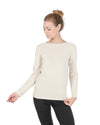 Boatneck Cashmere Sweater - 48 EU