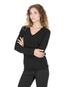 Premium Italian Cashmere V-Neck Sweater - 42 EU