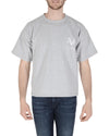 Grey Cotton T-Shirt from Italy - 3XL