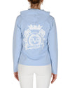 Light Blue Hoodie by 19V69 Italia - 3XL