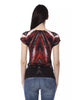 Round Neck T-Shirt with Front Print XS Women