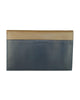 Blue Leather Cavalli Class Wallet with Card Holder Inserts One Size Men