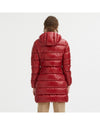 Reversible Centogrammi Long Jacket - Red and Shiny Reversible Design M Women