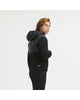 Centogrammi Black Padded Jacket with Front Zip Closure M Men