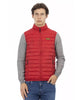 Sleeveless Down Jacket with Pockets and Metal Zip M Men