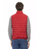 Sleeveless Down Jacket with Pockets and Metal Zip M Men