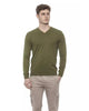 V-Neck Solid Color Sweater 2XL Men