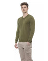 V-Neck Solid Color Sweater 2XL Men