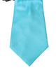 Dolce &amp; Gabbana Light Blue Silk Tie - Tied Design One Size Men