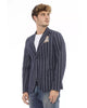 Classic Button-Front Jacket with Front Pockets 48 IT Men