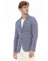 Classic Button Closure Jacket with Front Pockets 46 IT Men