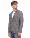 Classic Button Closure Jacket with Front Pockets 48 IT Men