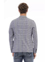 Classic Button Closure Fabric Jacket with Front Pockets 48 IT Men